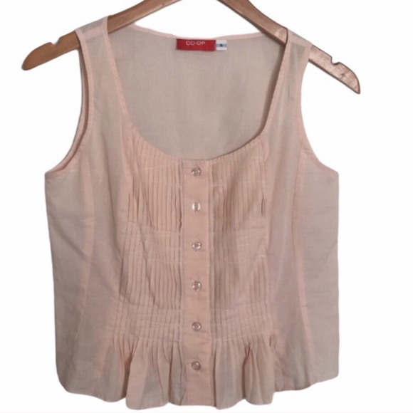 Barney’s CO-OP Blush Crop Top Size Small - Picture 1 of 5